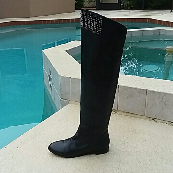 Anthropologie Shoes - Anthropologie Candela High Black Boots Size 7.5